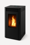 Pelletkachel 8 kW — EcoPlus Black — Tot 75 m²