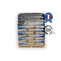 EO2® Houtpellets – Halve pallet (33 zakken, 495 kg)