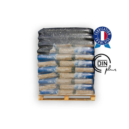EO2® Houtpellets – Halve pallet (33 zakken, 495 kg)
