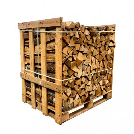 Halve pallet Brandhout – 40 cm – Hardhoutmix – ± 1 m³