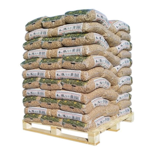 Naturkraft Pellets – 34 zakken (510 kg) – DIN+ & ENplus A1