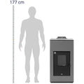 Waterpelletkachel 20 kW – 380 m³ / 25 L Water